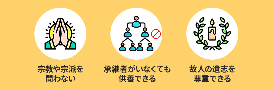 樹木葬を選ぶメリットは？